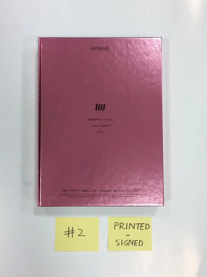 Mamamoo "MIC ON" [Main Ver.]- Autographed(Printed Signed) Promo Album - Must Read ! - HALLYUSUPERSTORE