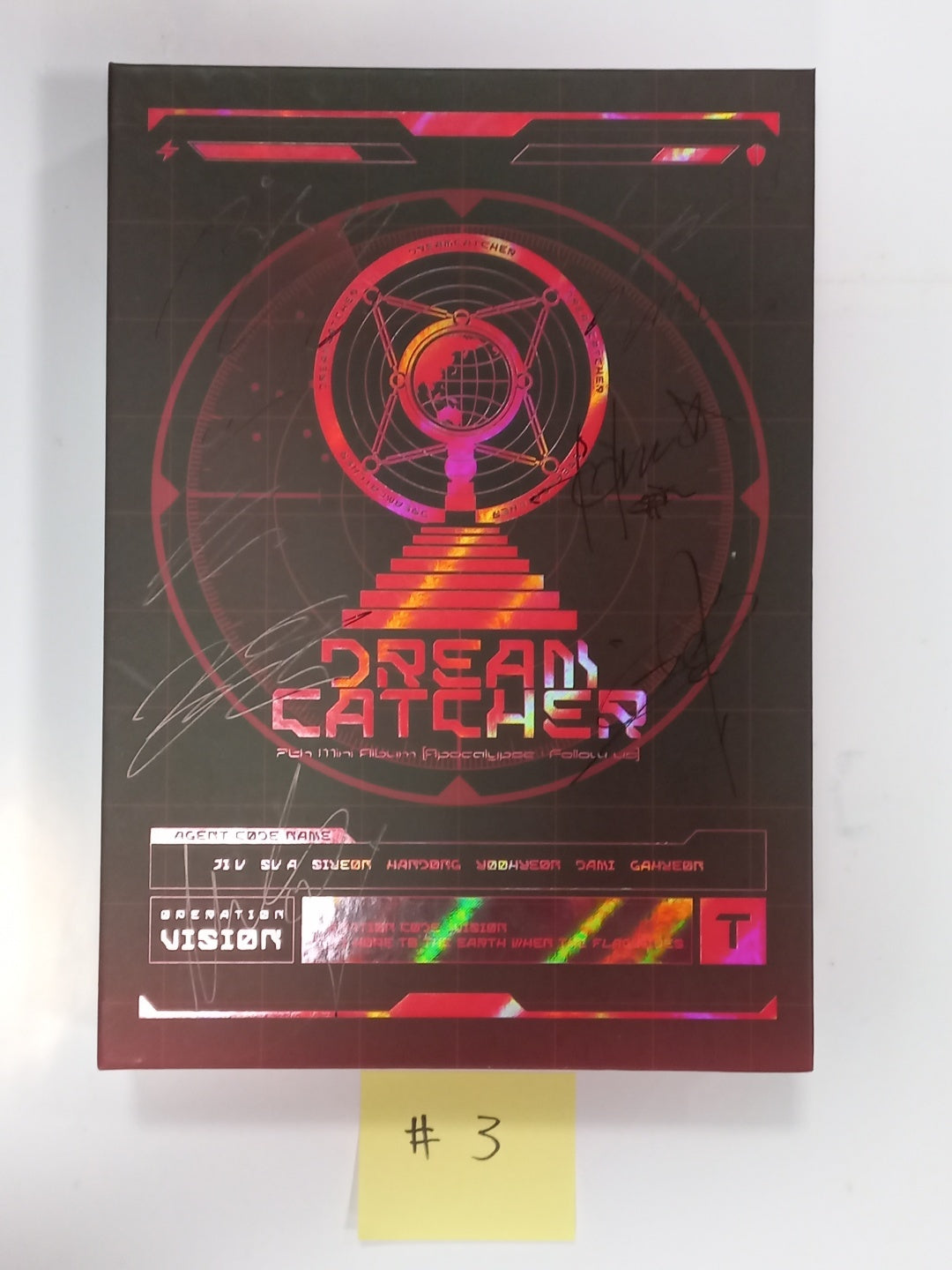Dreamcatcher「Apocalypse : Follow us」直筆サイン入りプロモアルバム [T ver.] (初回限定盤)