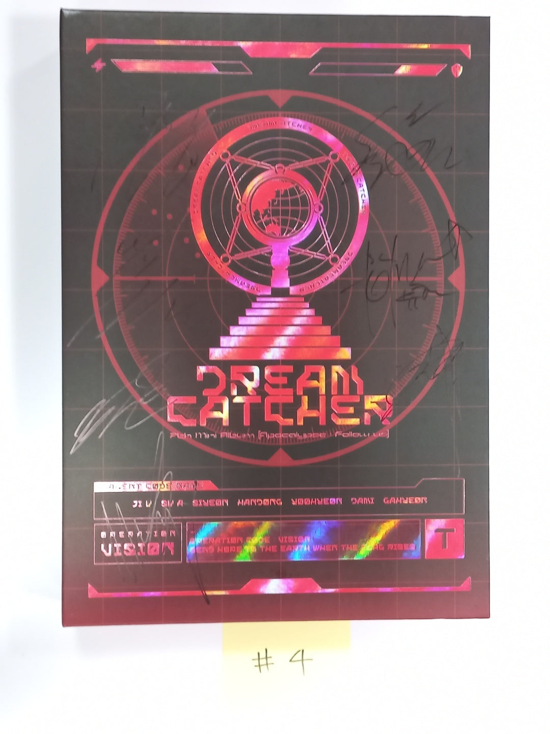 Dreamcatcher "Apocalypse : Follow us" -  Hand Autographed(Signed) Promo Album [T ver.] (Limited edition)