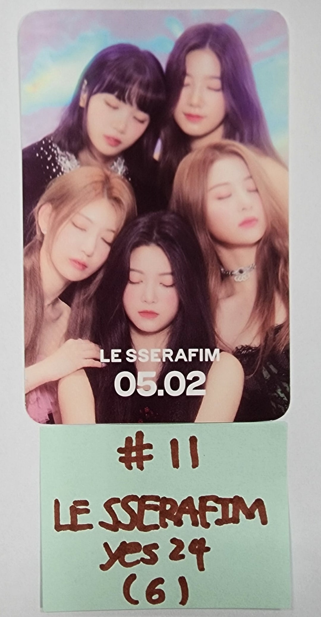 LE SSERAFIM "ANTIFRAGILE" 2nd Mini Album - 예스24 예약판매 베네피트 포토카드