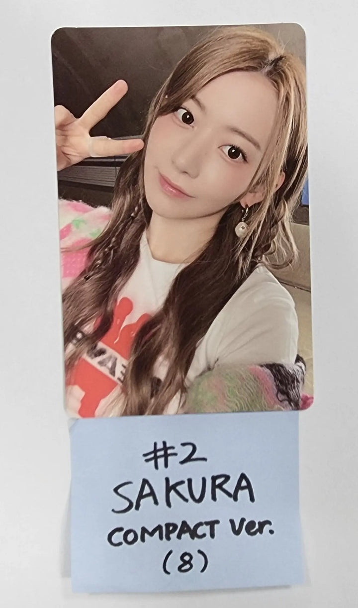 LE SSERAFIM "ANTIFRAGILE" 2nd Mini Album - Official Photocard [compact ver.] - HALLYUSUPERSTORE