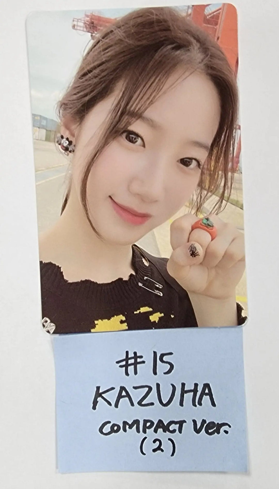 LE SSERAFIM "ANTIFRAGILE" 2nd Mini Album - Official Photocard [compact ver.] - HALLYUSUPERSTORE