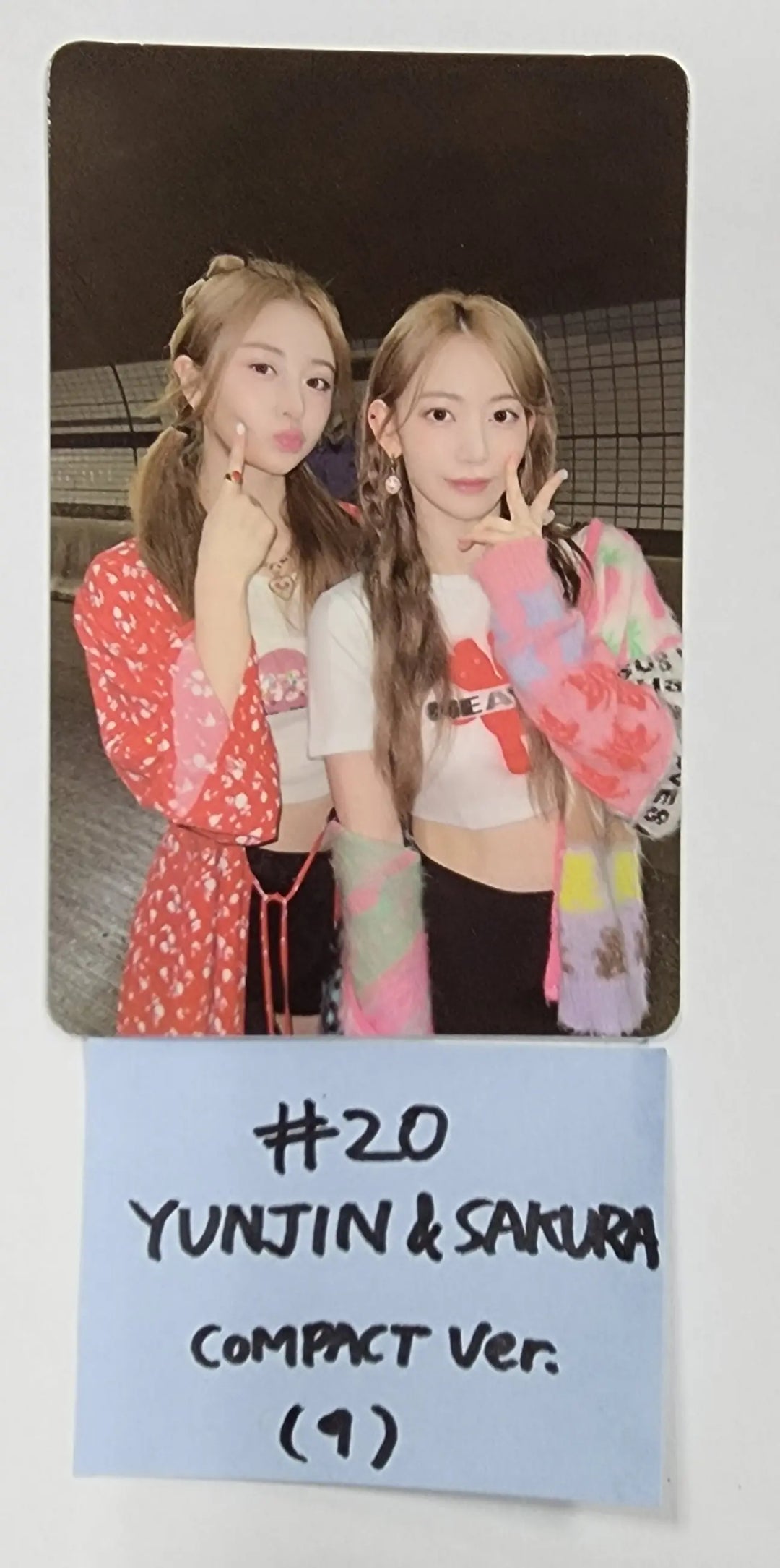 LE SSERAFIM "ANTIFRAGILE" 2nd Mini Album - Official Photocard [compact ver.] - HALLYUSUPERSTORE