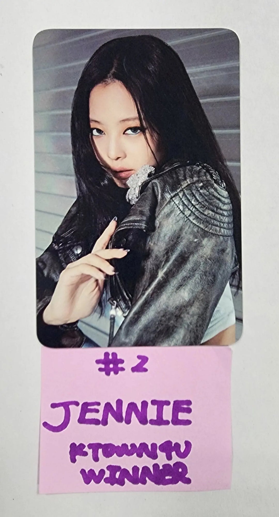 BLACK PINK "Born Pink" - Ktown4U Fansign Event Winner Photocard