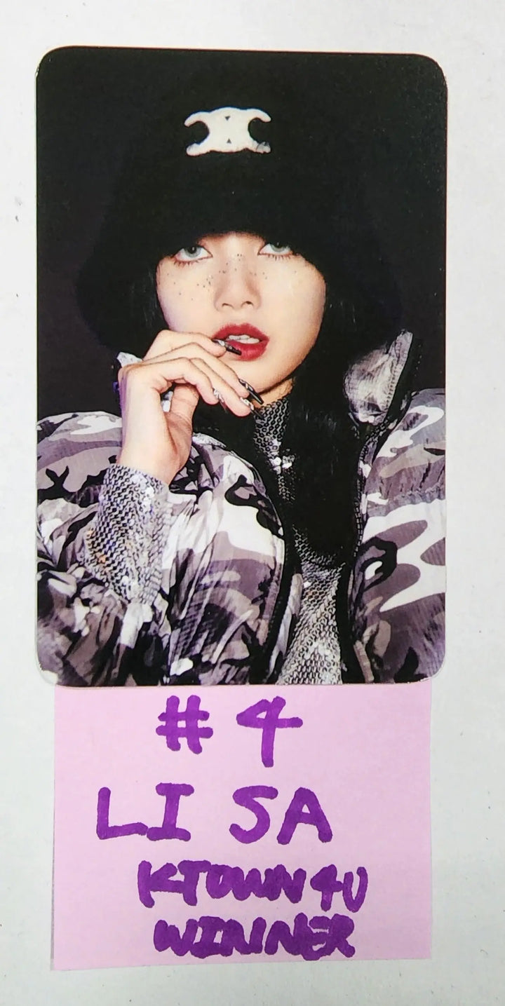 BLACK PINK "Born Pink" - Ktown4U Fansign Event Winner Photocard - HALLYUSUPERSTORE