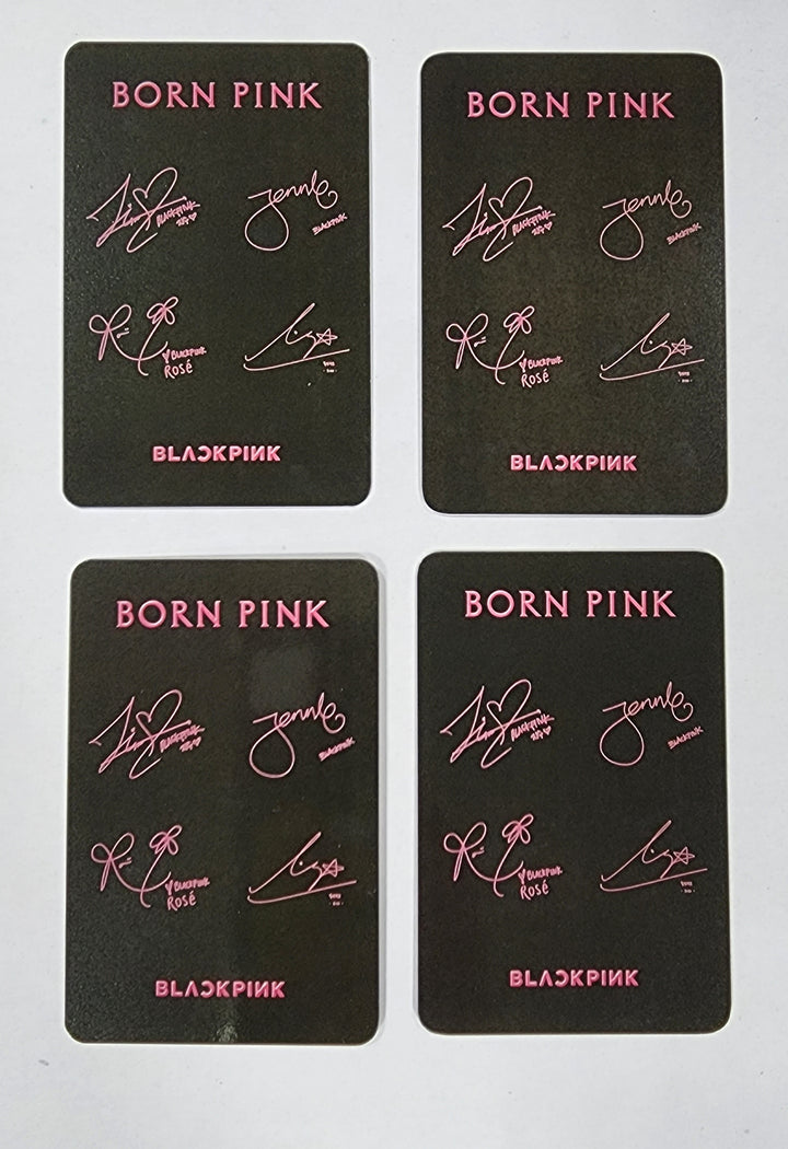 BLACK PINK "Born Pink" - Ktown4U Fansign Event Winner Photocard