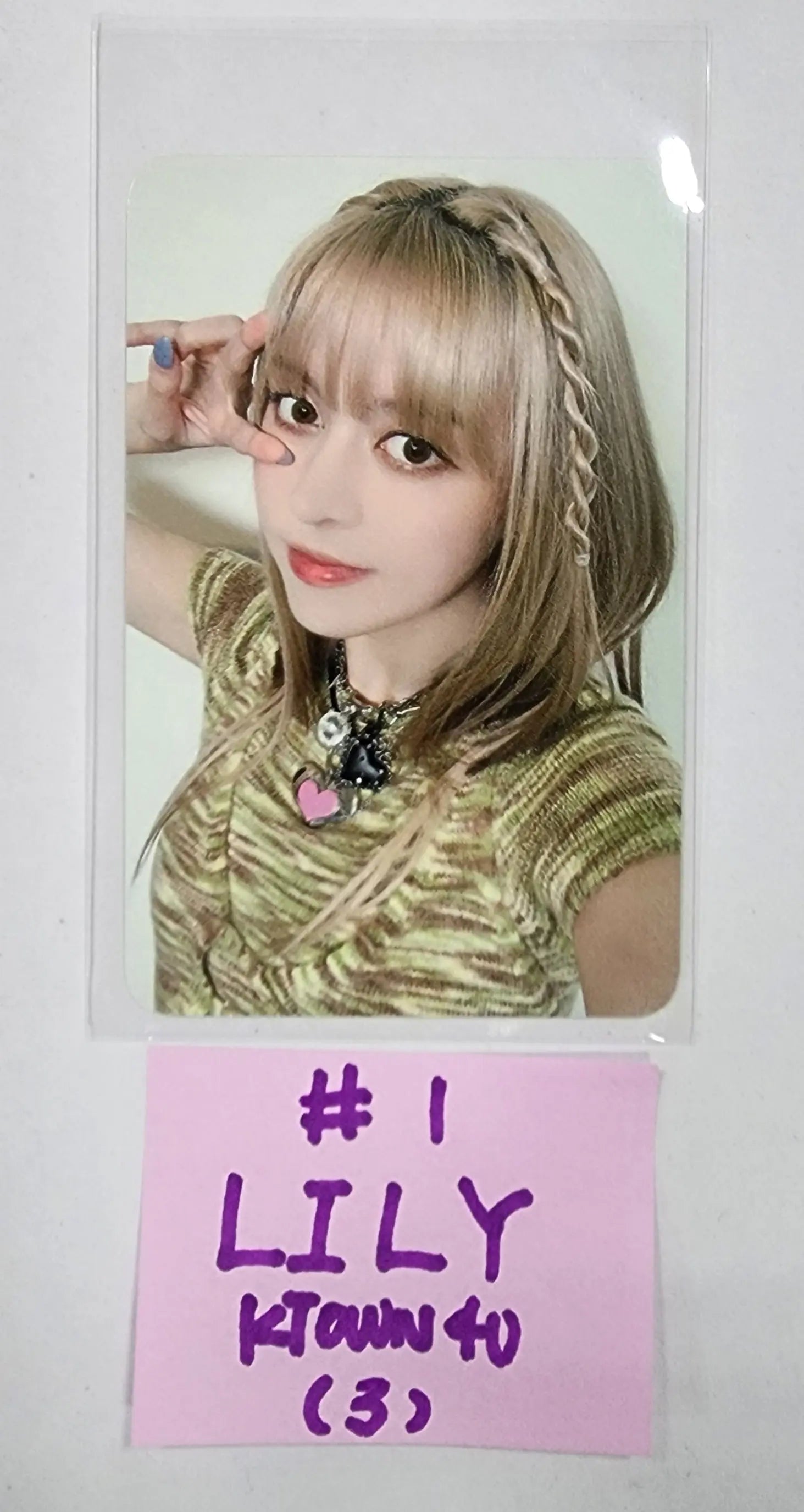 NMIXX トレカ　リリー　entwurf ktown4u ヨントン　vc NMIXX 