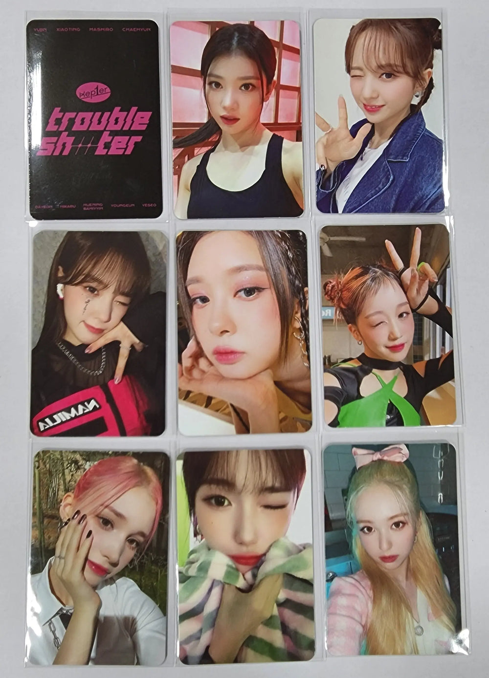 Kep1er "TROUBLESHOOTER" - Makestar Fansign Event Photocard - HALLYUSUPERSTORE