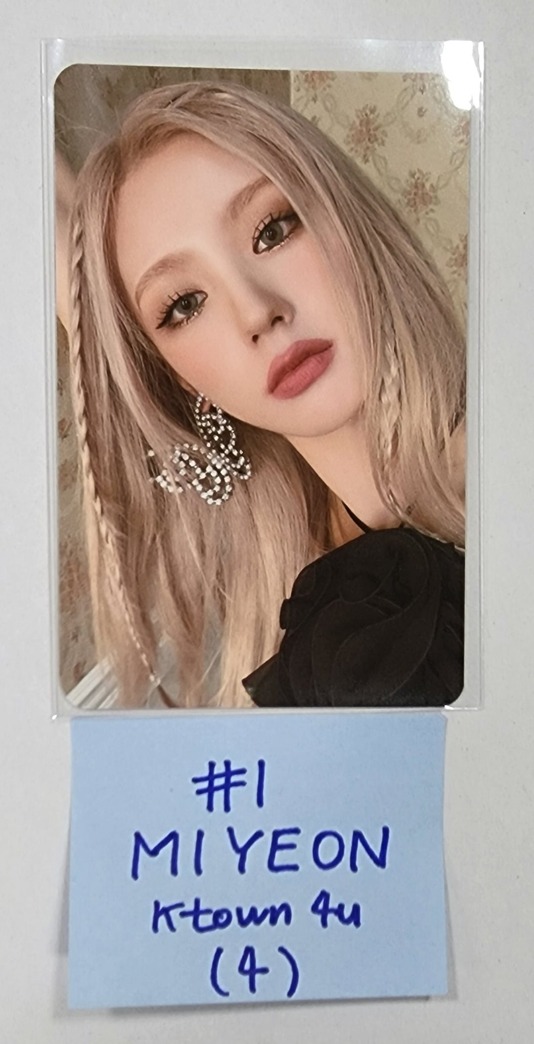 (g) I-DLE "I LOVE" - Ktown4u Fansign Event Photocard