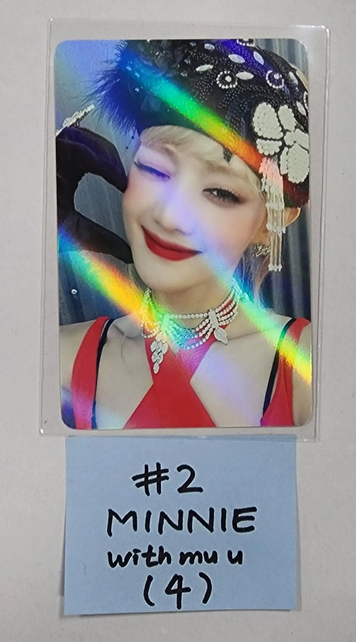 (g) I-DLE "I LOVE" - Withmuu Pre-Order Benefit Hologram Photocard