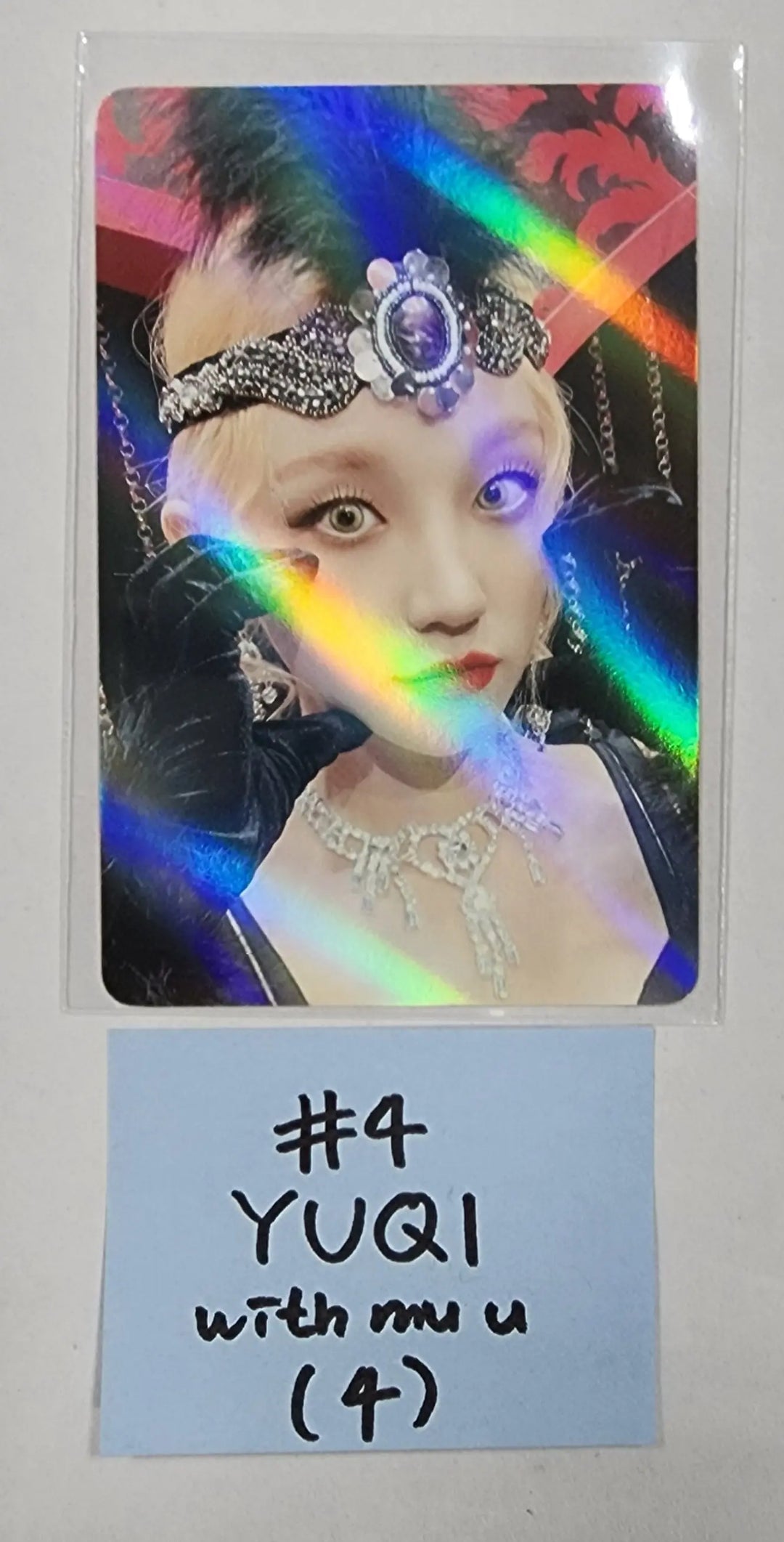 (g) I-DLE "I LOVE" - Withmuu Pre-Order Benefit Hologram Photocard