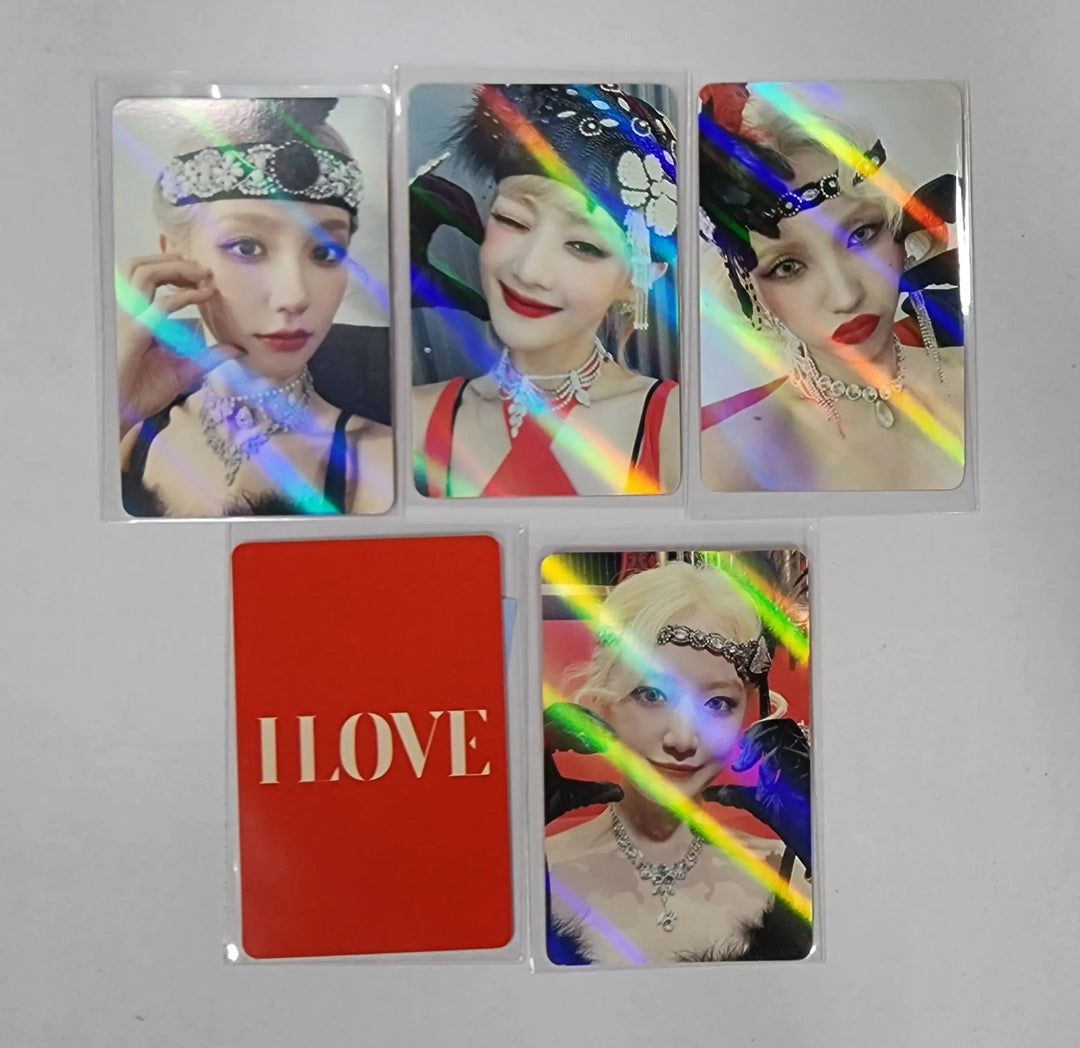 (g) I-DLE "I LOVE" - Withmuu Pre-Order Benefit Hologram Photocard