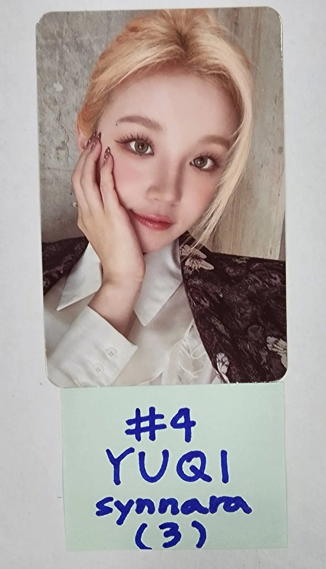 (g) I-DLE "I LOVE" - Synnara Special Event Photocard - HALLYUSUPERSTORE