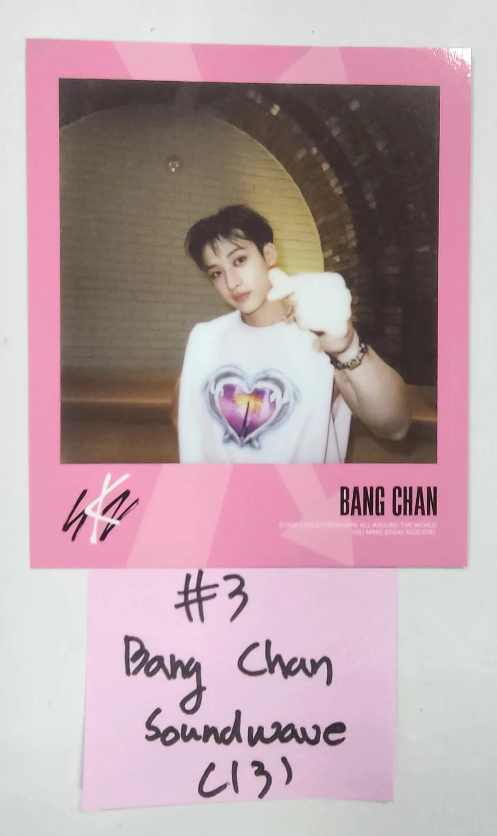 Stray Kids Bang Chan deals Maxident Soundwave Draw Event