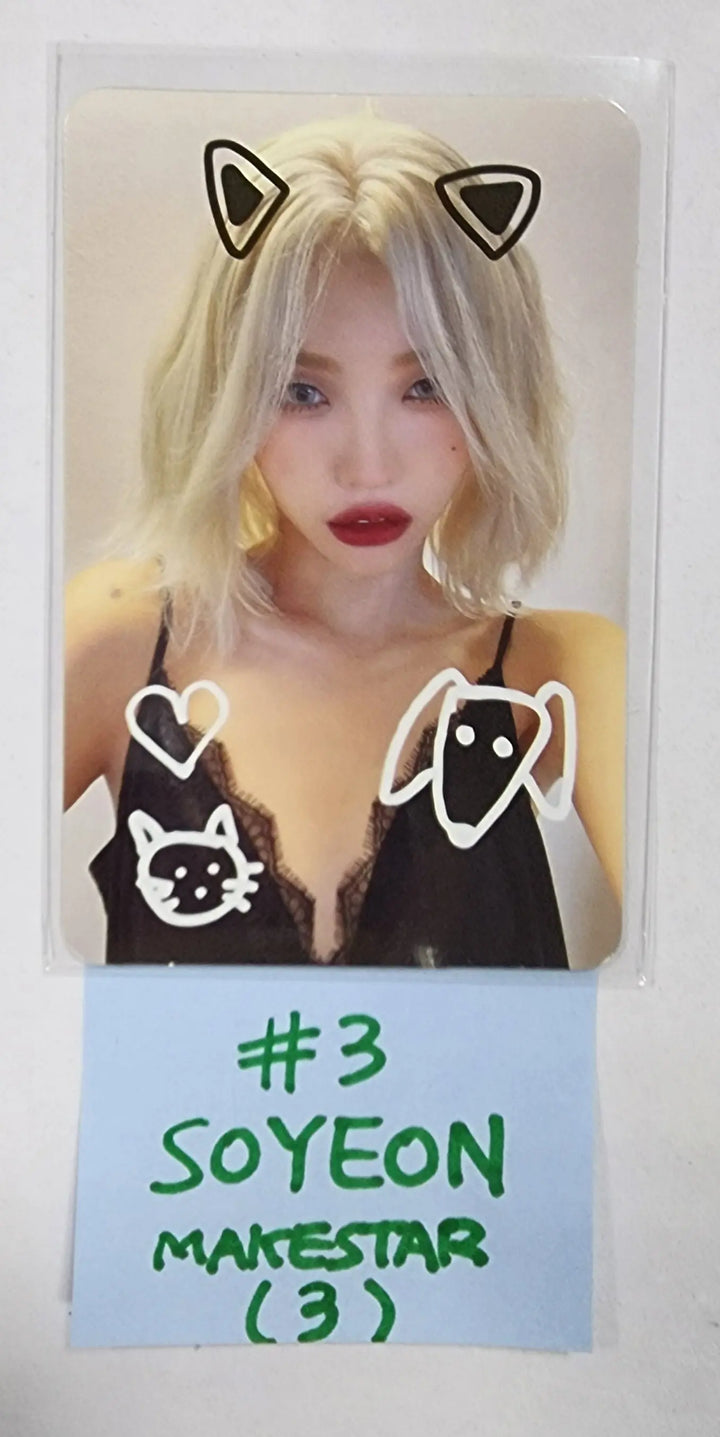 (g) I-DLE "I LOVE" - Makestar Fansign Event Photocard - HALLYUSUPERSTORE