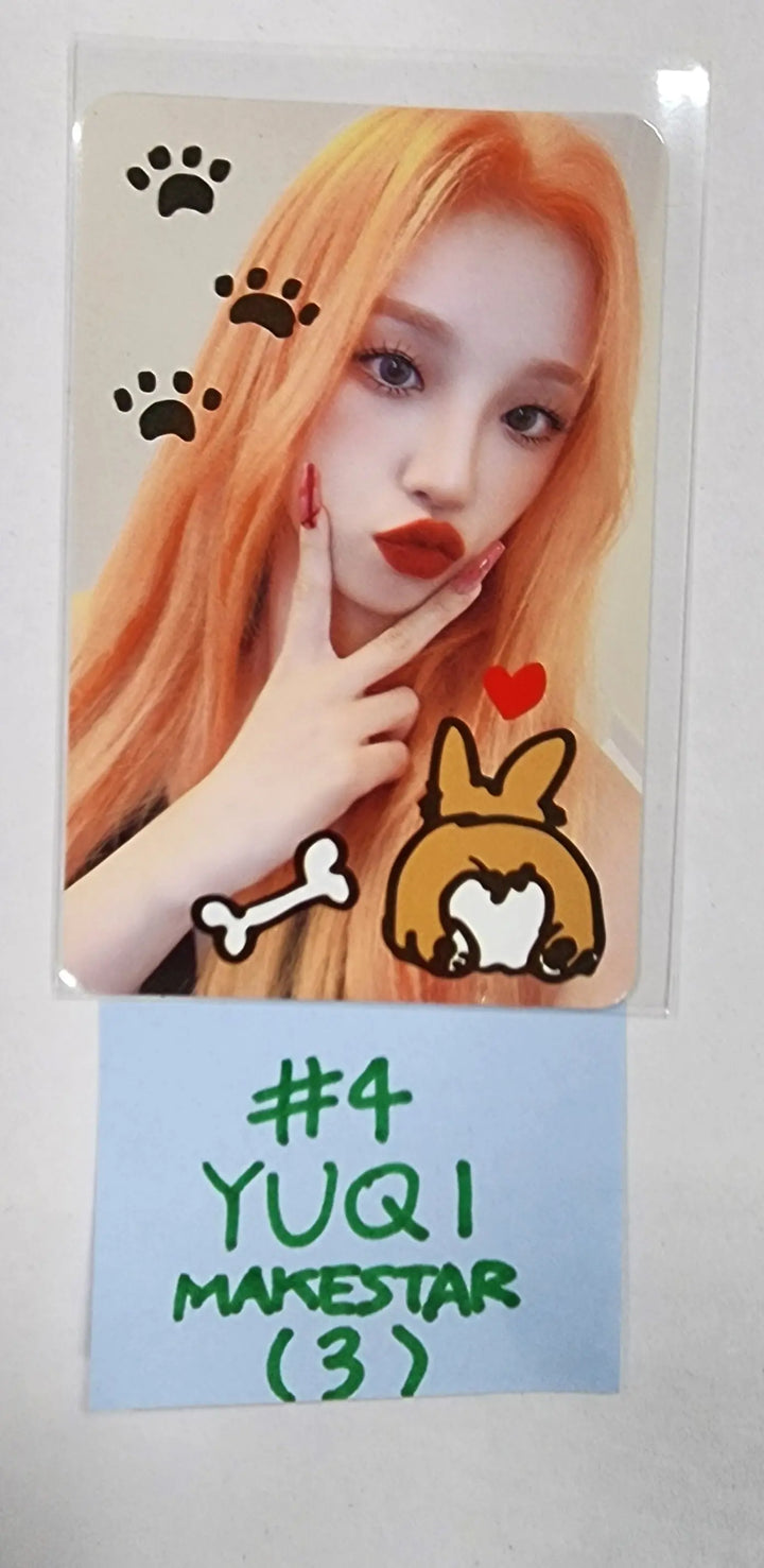 (g) I-DLE "I LOVE" - Makestar Fansign Event Photocard - HALLYUSUPERSTORE