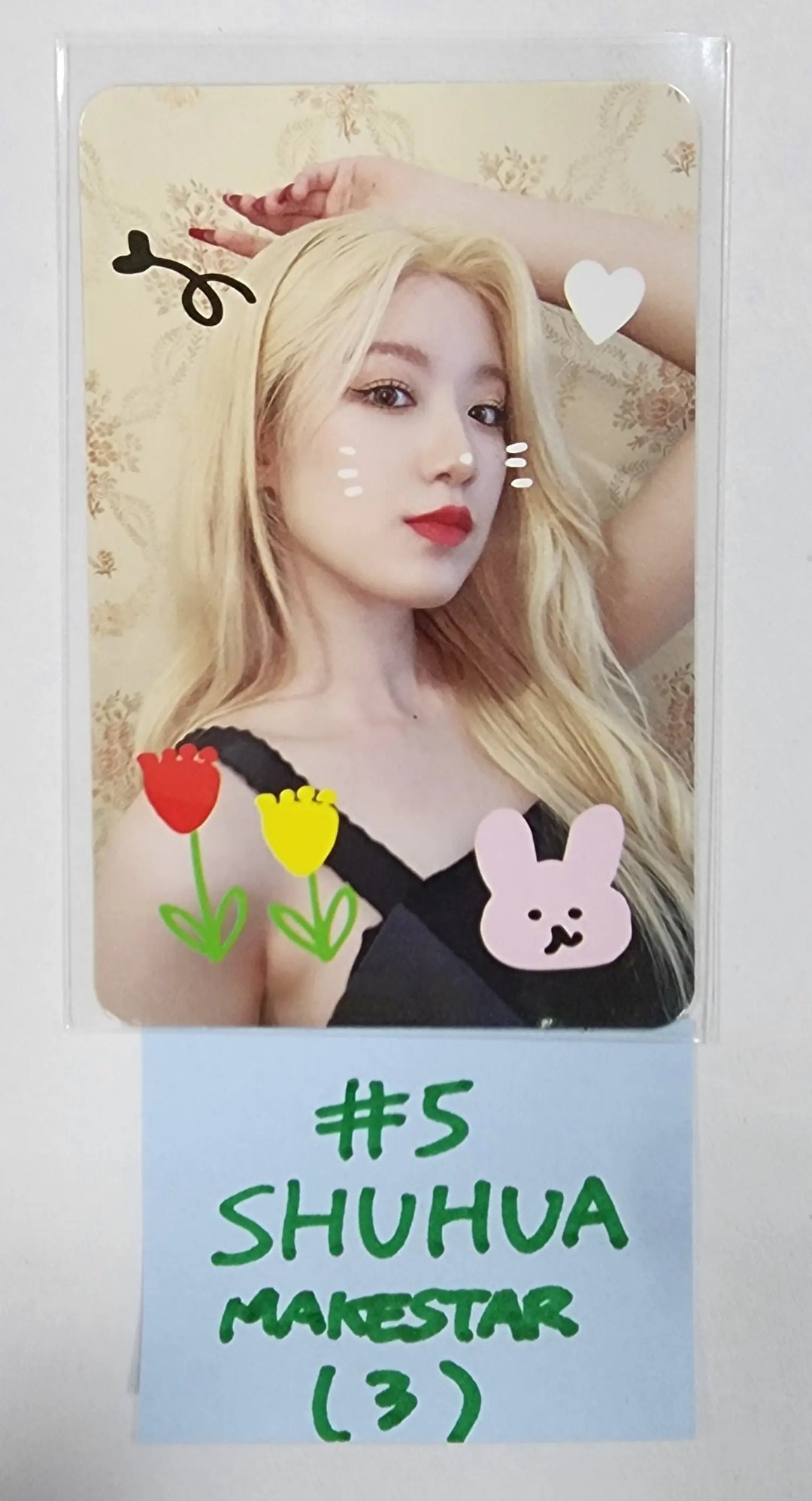 (g) I-DLE "I LOVE" - Makestar Fansign Event Photocard - HALLYUSUPERSTORE