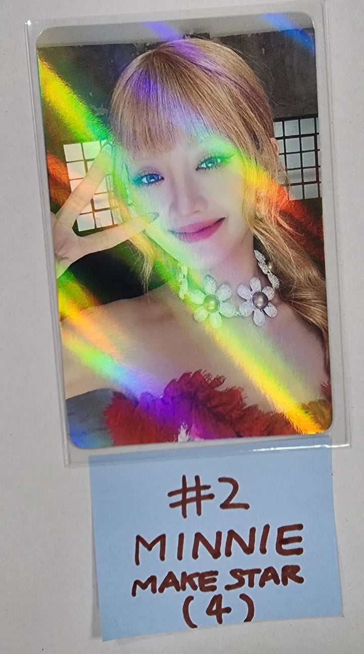 (g) I-DLE "I LOVE" - Makestar Pre-Order Benefit Hologram Photocard - HALLYUSUPERSTORE