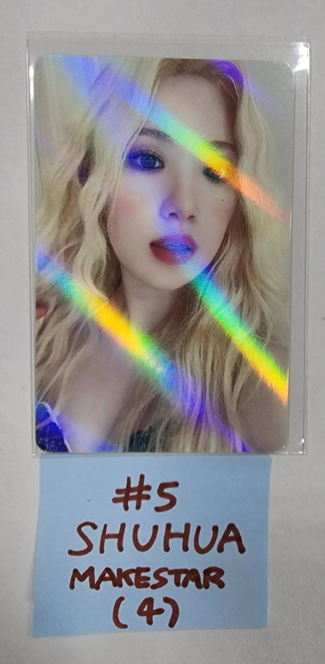 (g) I-DLE "I LOVE" - Makestar Pre-Order Benefit Hologram Photocard - HALLYUSUPERSTORE