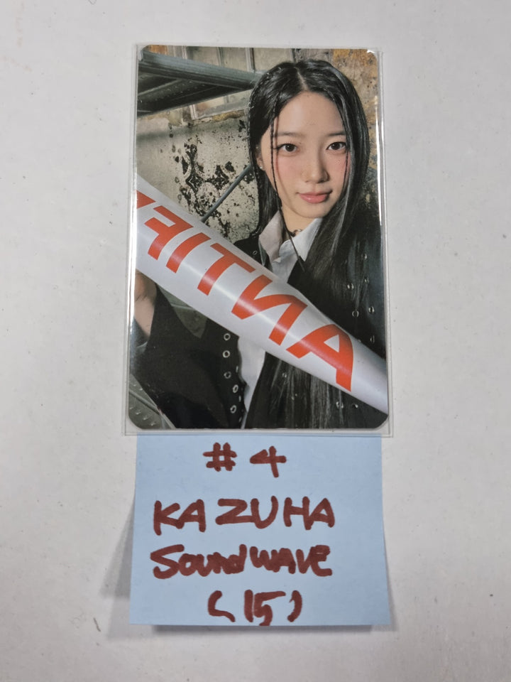 르쎄라핌 "ANTIFRAGILE" 2nd Mini Album - Soundwave 럭키드로우 이벤트 슬림 PVC 포토카드
