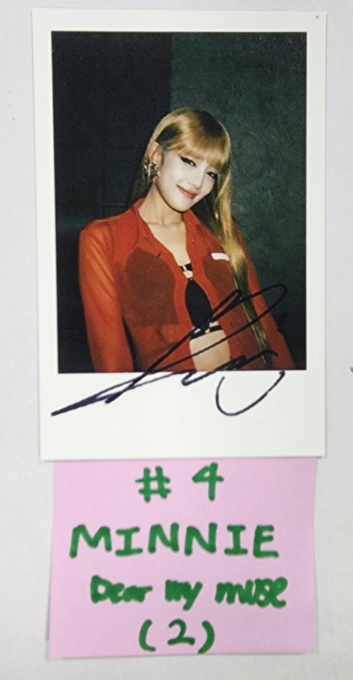 (g) I-DLE "I LOVE" - Dear My Muse Pre-Order Benefit Photocard