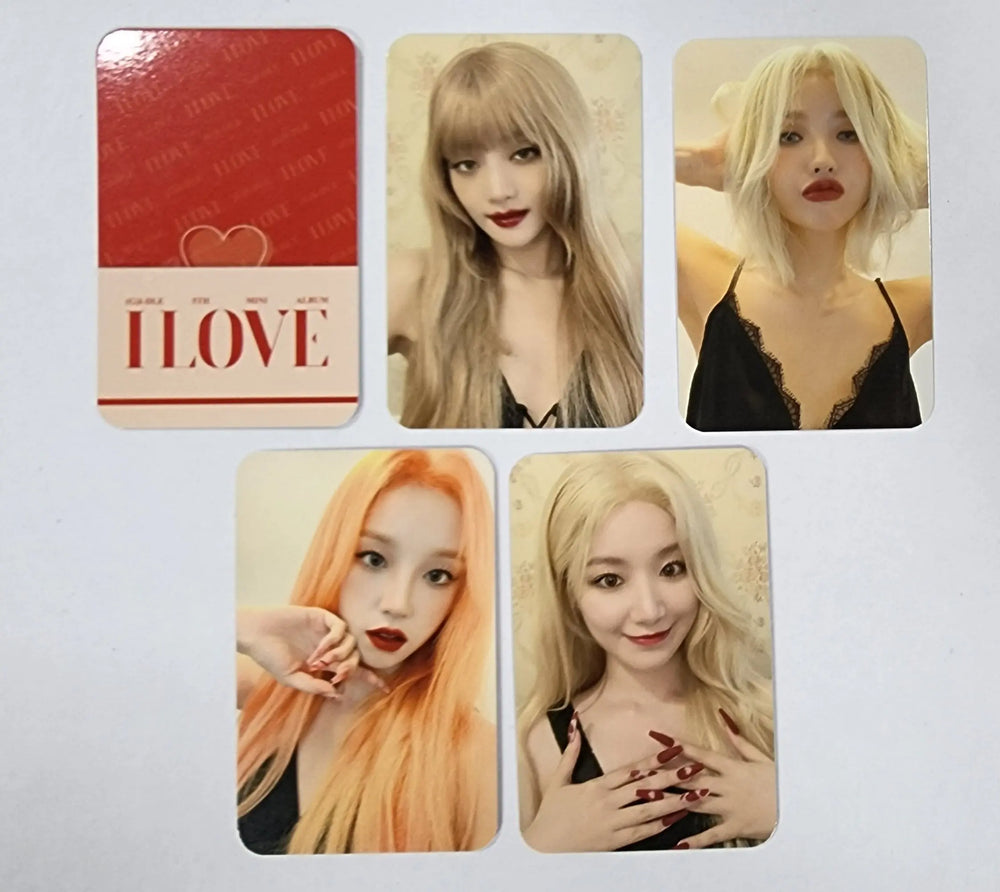 (g) I-DLE "I LOVE" - Soundwave Fansign Event Photocard - HALLYUSUPERSTORE