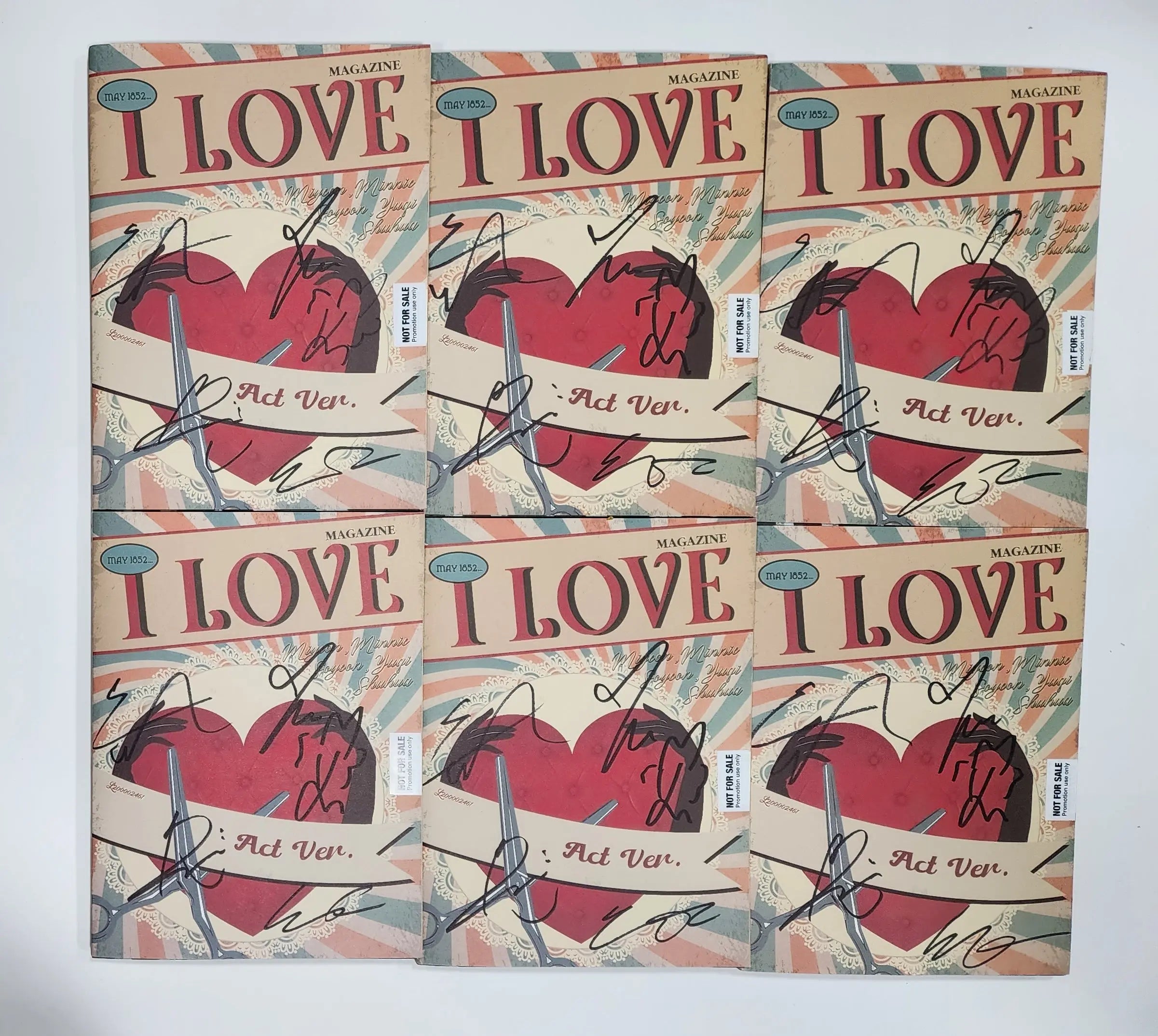 新品登場 love」 （g）i-dle プロモアルバム 非売品 サイン入り I LOVE 