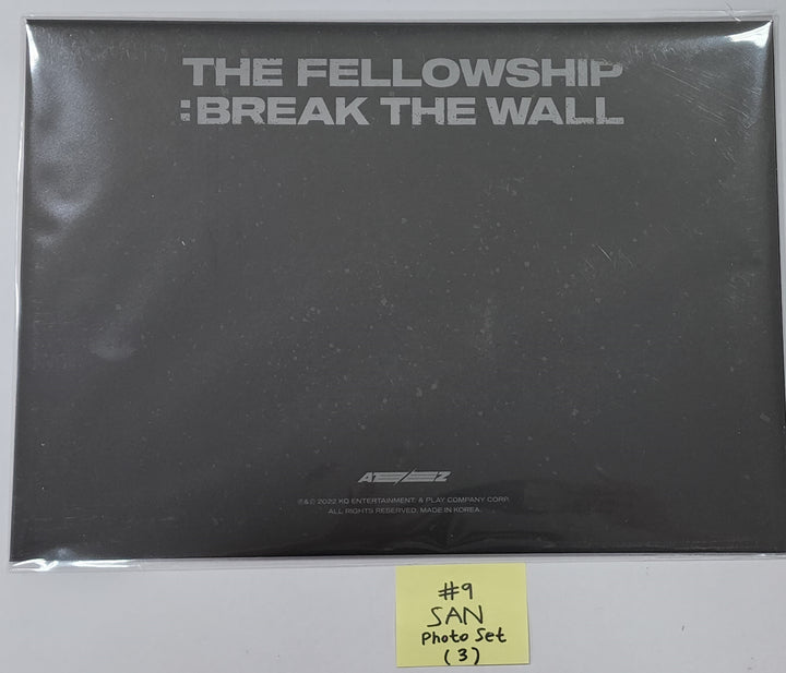 ATEEZ「THE FELLOWSHIP : BREAK THE WALL」ワールドツアー - オフィシャルMD【ライトスティックver.2、ライトニーキーホルダーver.2、ライトスティック本体アクセサリー、ポスターブック、フォトセット】