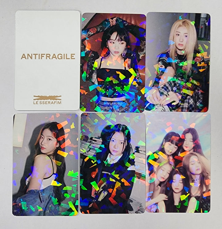 LE SSERAFIM "ANTIFRAGILE" 2nd Mini Album - Music Plant Fansign Event Hologram Photocard