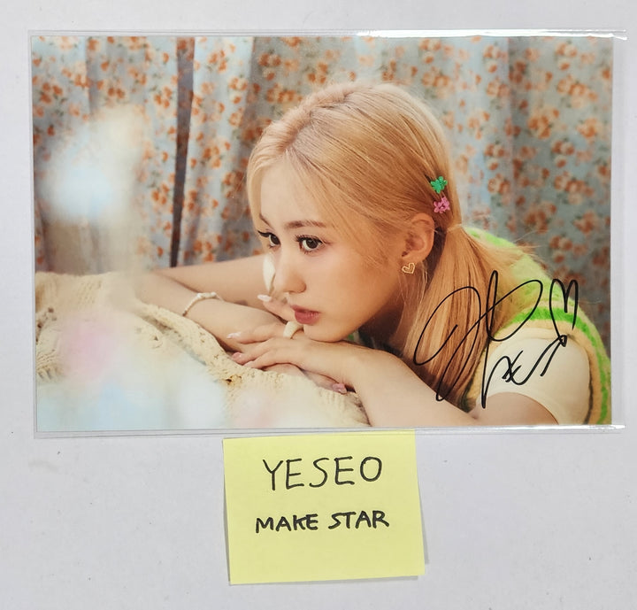 Yeseo (of Kep1er) "TROUBLESHOOTER" - Hand Autographed(Signed) 4 x 6 Photo - HALLYUSUPERSTORE