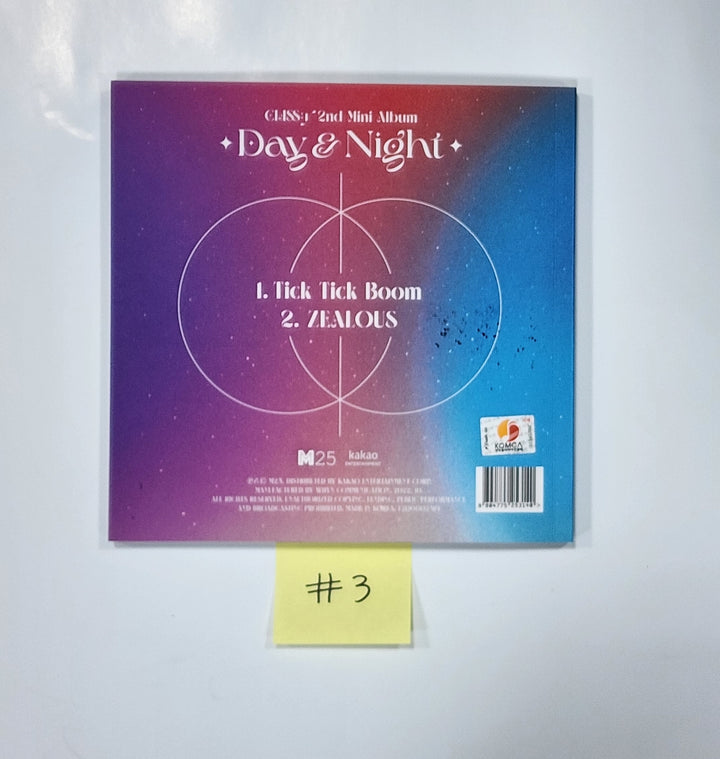 CLASS:y "Day & Night" - Hand Autographed(Signed) Promo Album