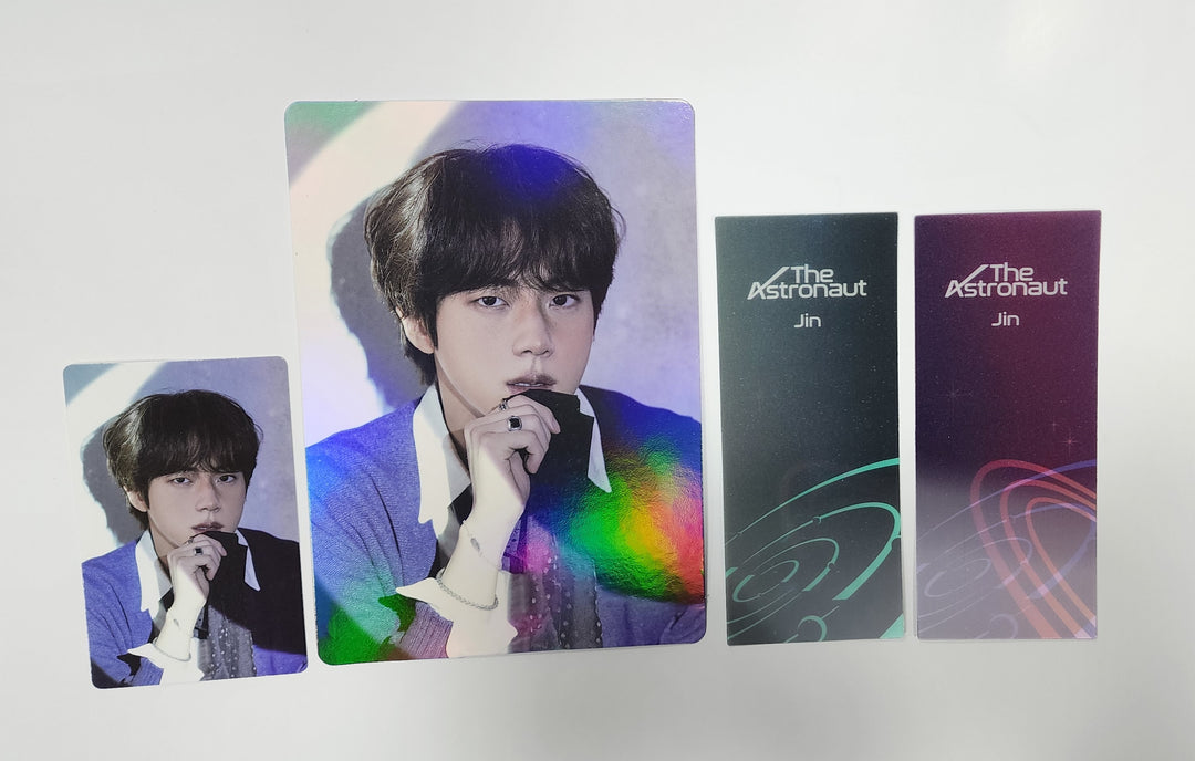 Jin (Of BTS) "The Astronaut" - Weverse Shop Pre-Order Benefit Photocard +Photo Stand + Bookmark