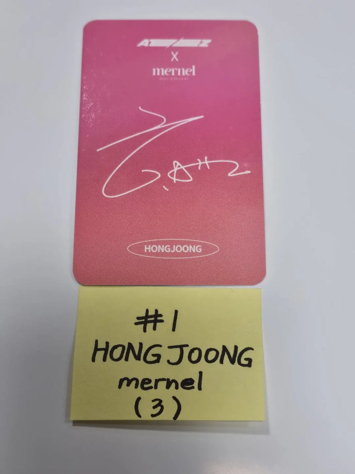 Ateez "Ateez x mernel" - Event Photocard Round 2 - HALLYUSUPERSTORE