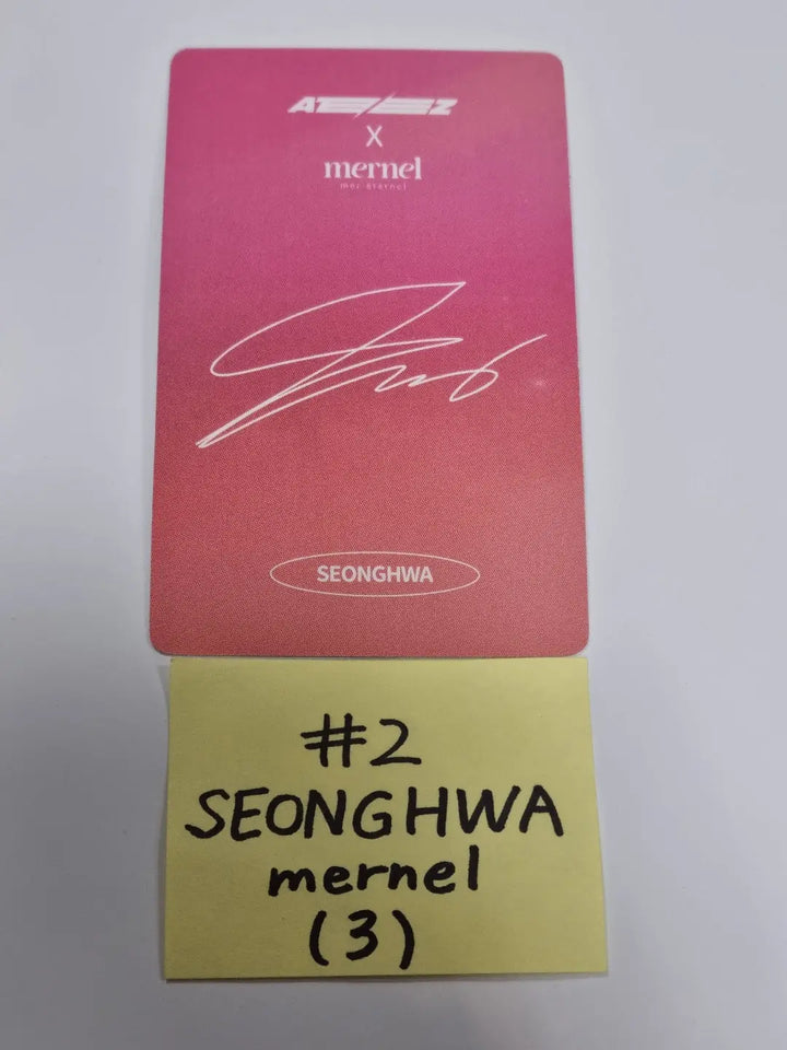 Ateez "Ateez x mernel" - Event Photocard Round 2 - HALLYUSUPERSTORE