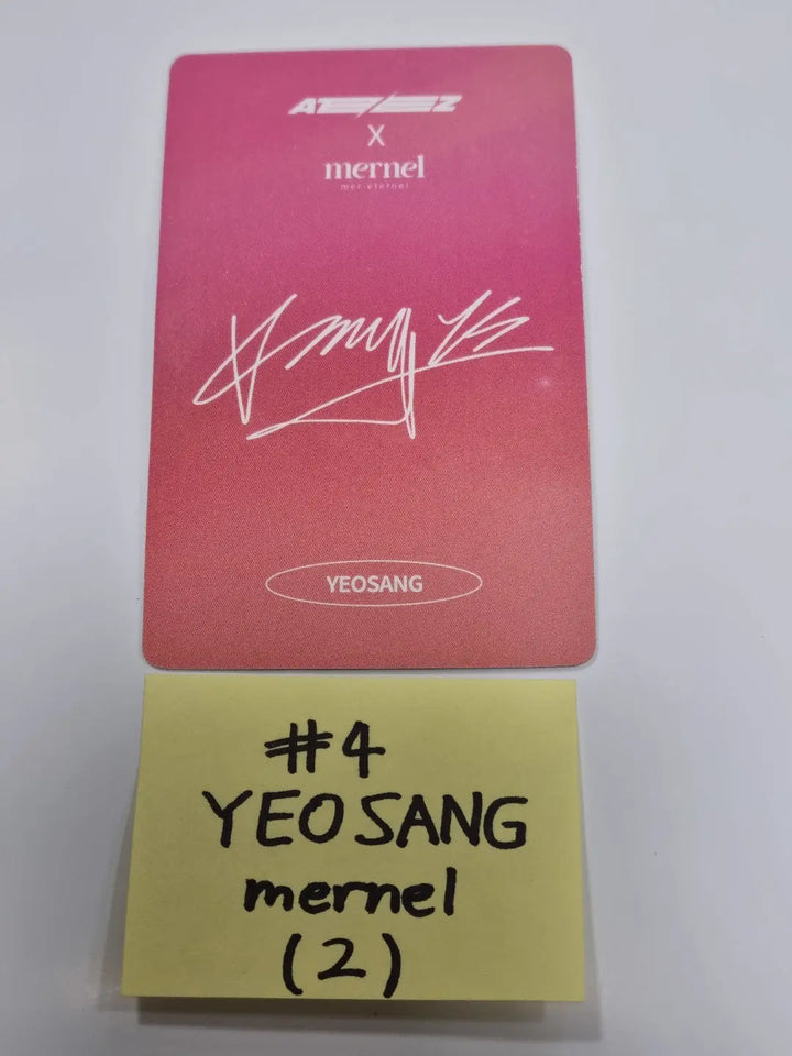 Ateez "Ateez x mernel" - Event Photocard Round 2 - HALLYUSUPERSTORE