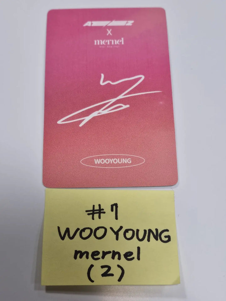 Ateez "Ateez x mernel" - Event Photocard Round 2 - HALLYUSUPERSTORE