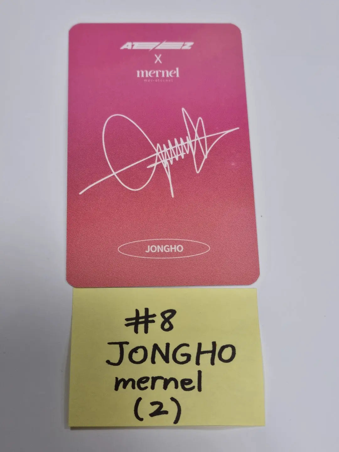 Ateez "Ateez x mernel" - Event Photocard Round 2 - HALLYUSUPERSTORE
