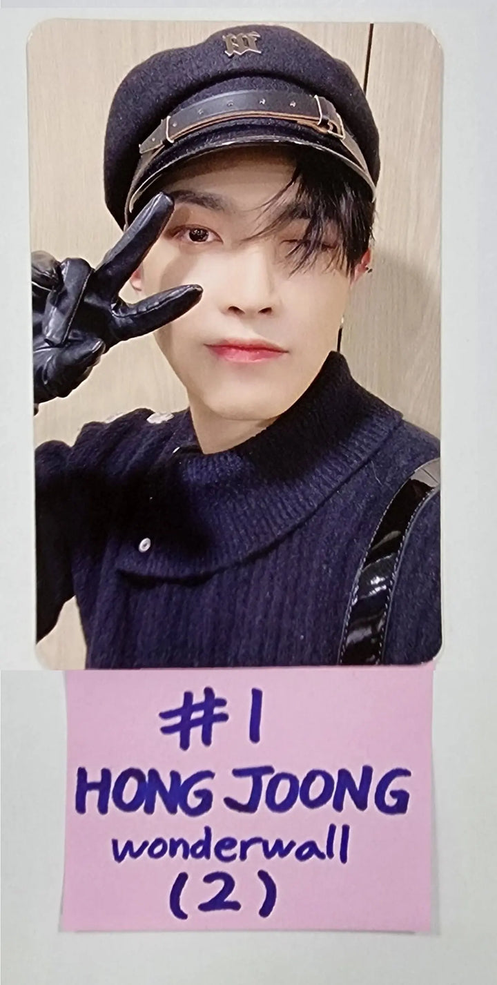 Ateez "The World Ep.1 - MOVEMENT" - Wonderwall Fansign Event Photocard Round 4 - HALLYUSUPERSTORE