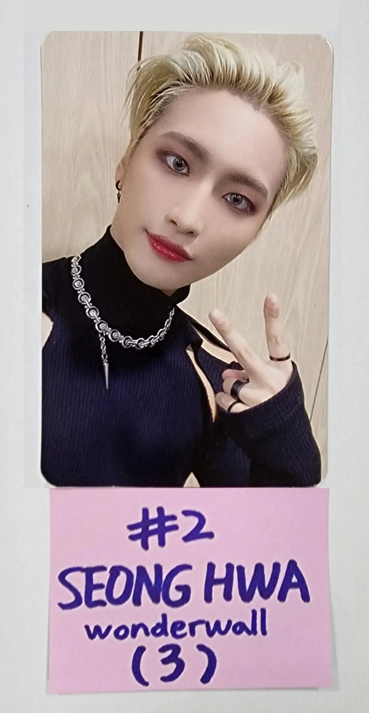 Ateez "The World Ep.1 - MOVEMENT" - Wonderwall Fansign Event Photocard Round 4 - HALLYUSUPERSTORE