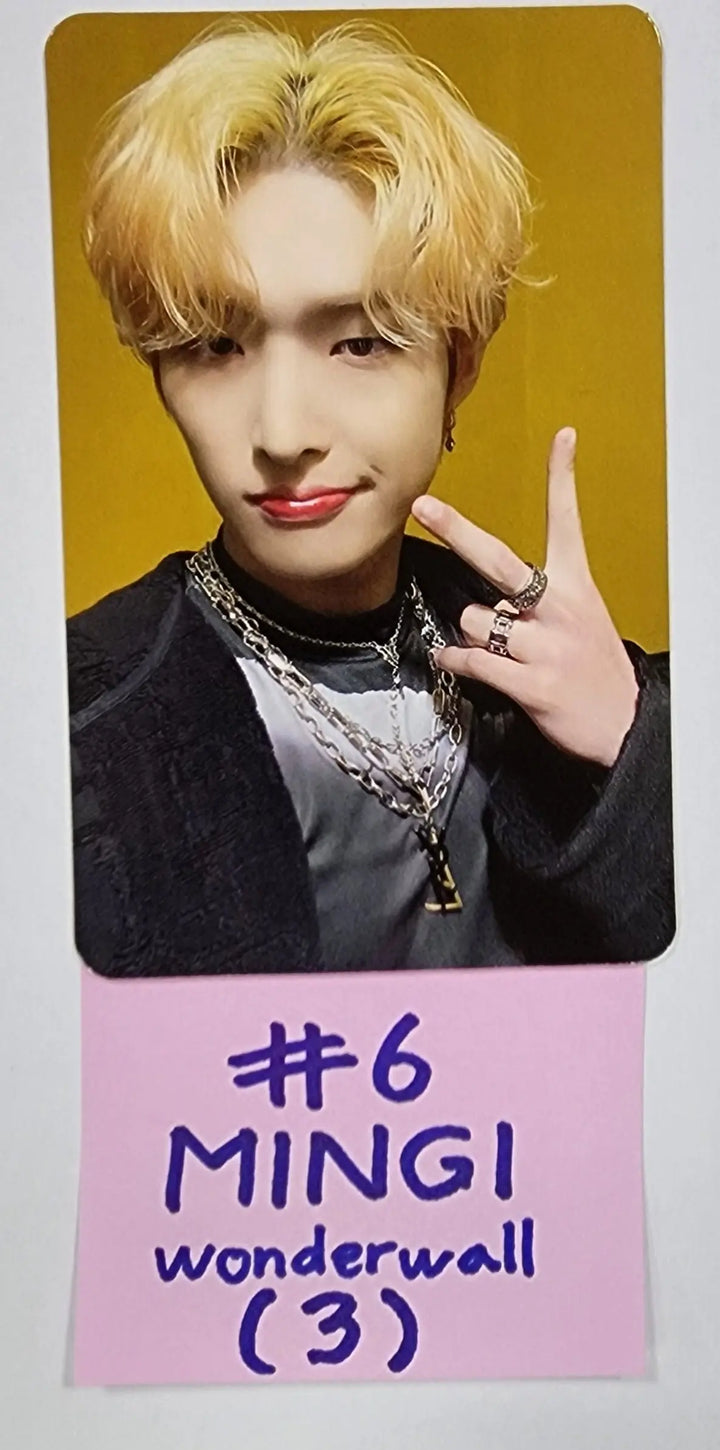 Ateez "The World Ep.1 - MOVEMENT" - Wonderwall Fansign Event Photocard Round 4 - HALLYUSUPERSTORE