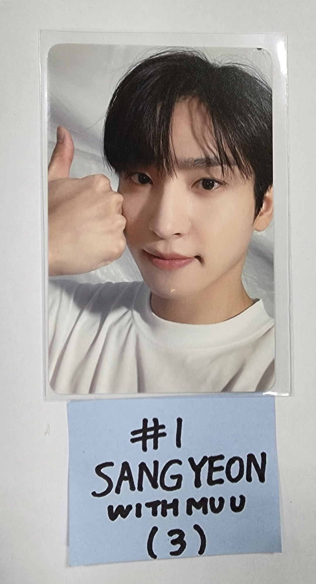 THE BOYZ "BE AWARE" 7th MiniAlbum - Withmuu Lucky Draw Event Photocard - HALLYUSUPERSTORE