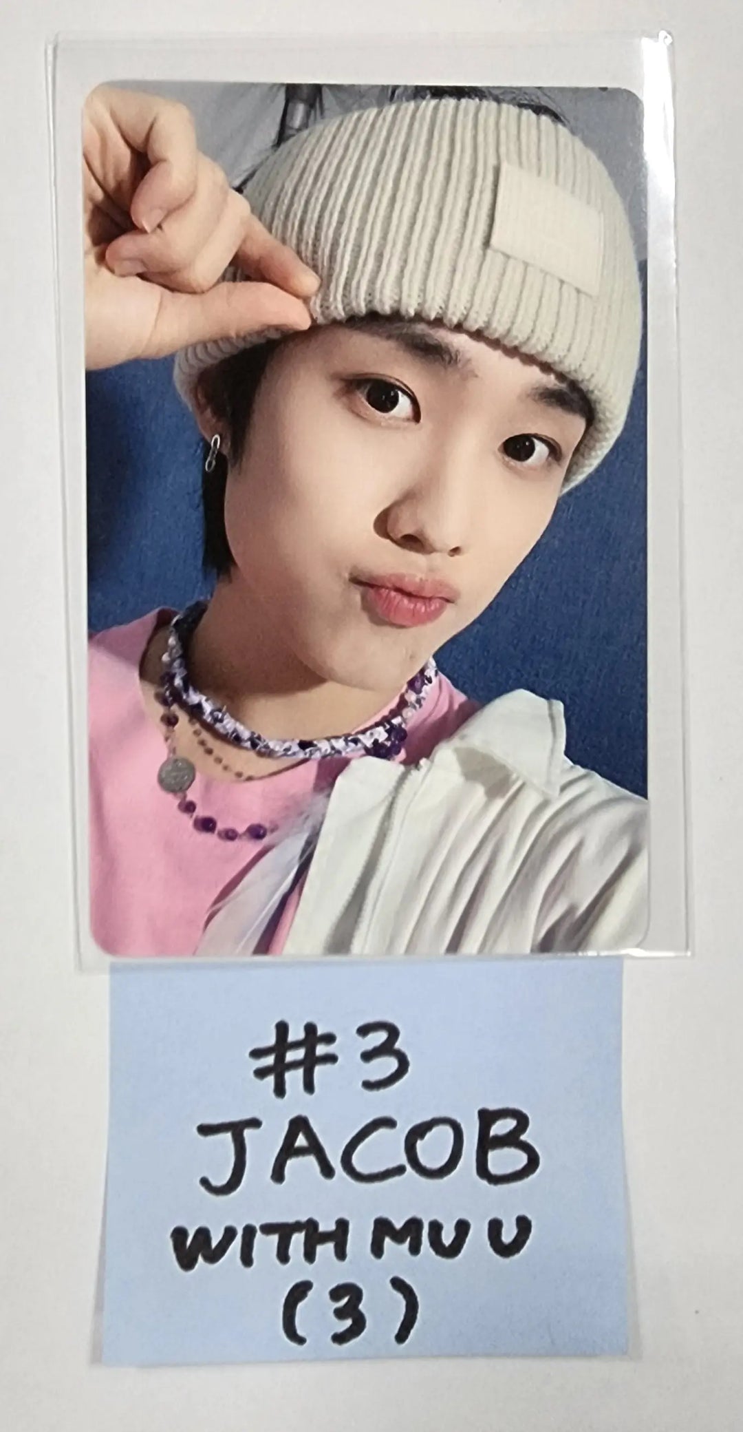THE BOYZ "BE AWARE" 7th MiniAlbum - Withmuu Lucky Draw Event Photocard - HALLYUSUPERSTORE