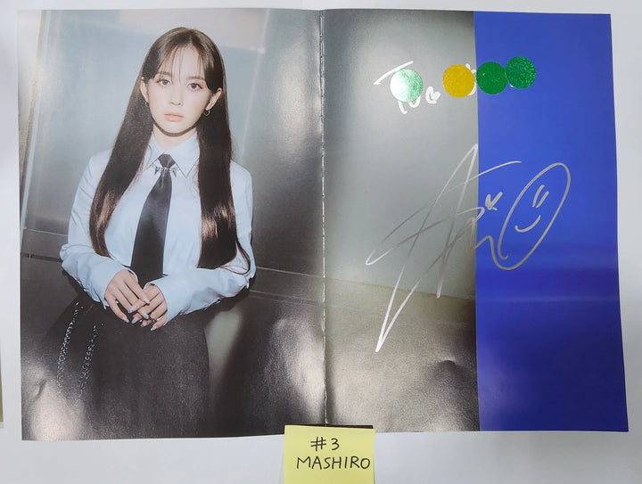 Kep1er “TroubleShooter” 3rd - A Cut Page From Fansign Event Album