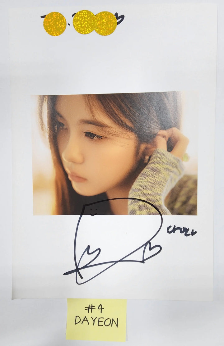 Kep1er “TroubleShooter” 3rd - A Cut Page From Fansign Event Album - HALLYUSUPERSTORE