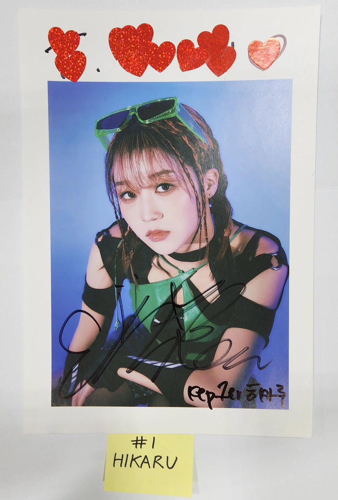 Kep1er “TroubleShooter” 3rd - A Cut Page From Fansign Event Album - HALLYUSUPERSTORE
