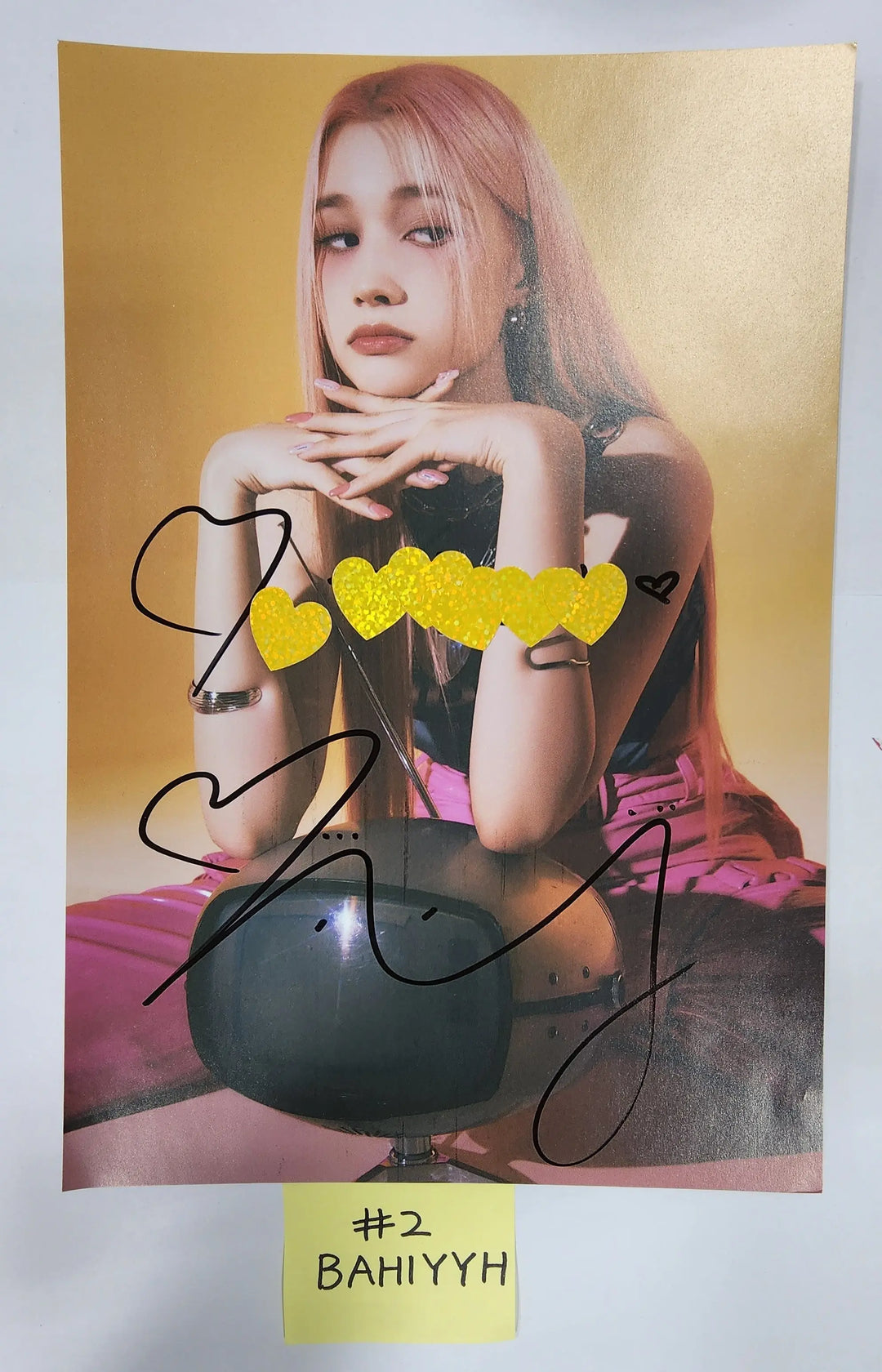 Kep1er “TroubleShooter” 3rd - A Cut Page From Fansign Event Album - HALLYUSUPERSTORE