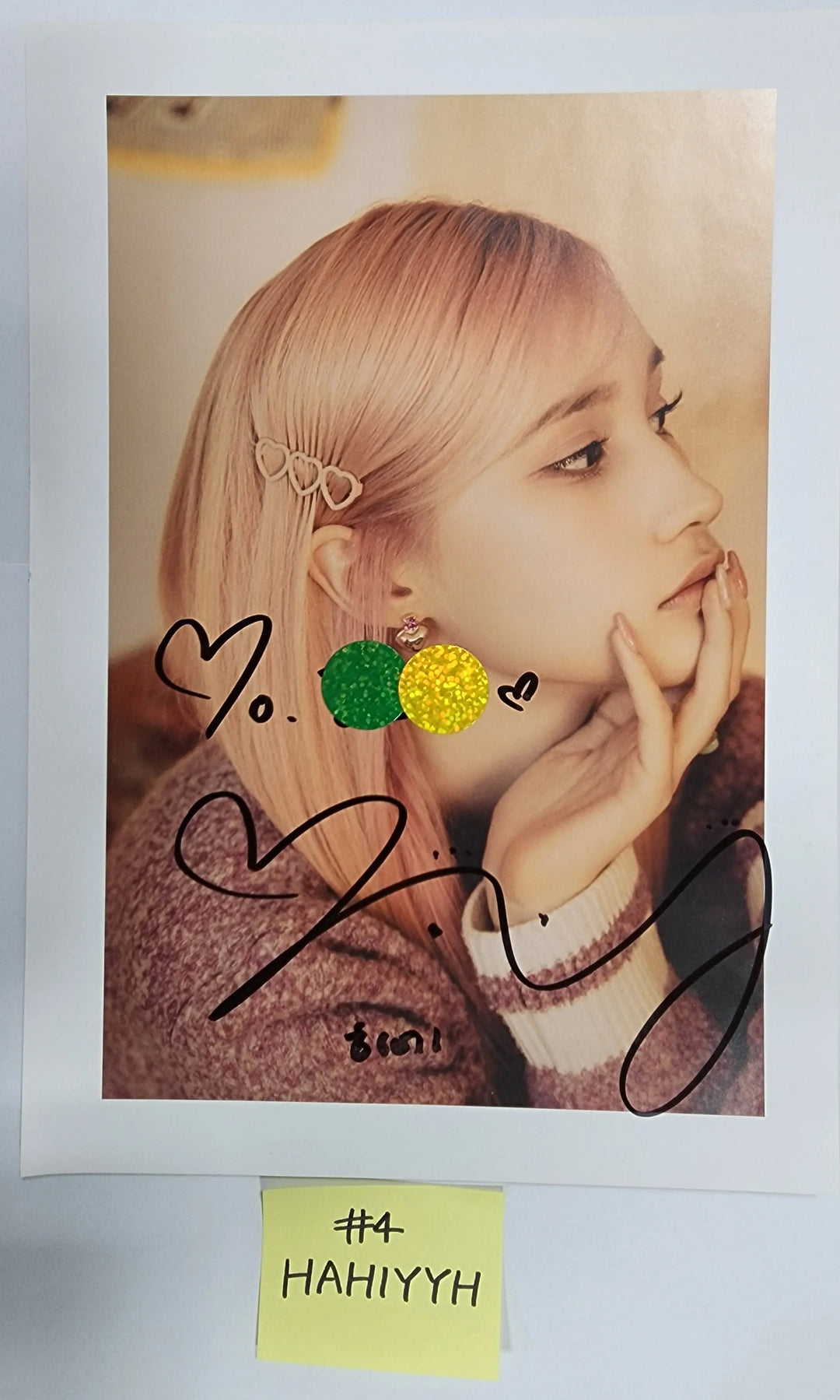 Kep1er “TroubleShooter” 3rd - A Cut Page From Fansign Event Album - HALLYUSUPERSTORE