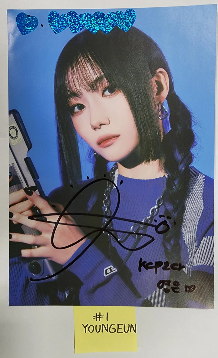 Kep1er “TroubleShooter” 3rd - A Cut Page From Fansign Event Album - HALLYUSUPERSTORE