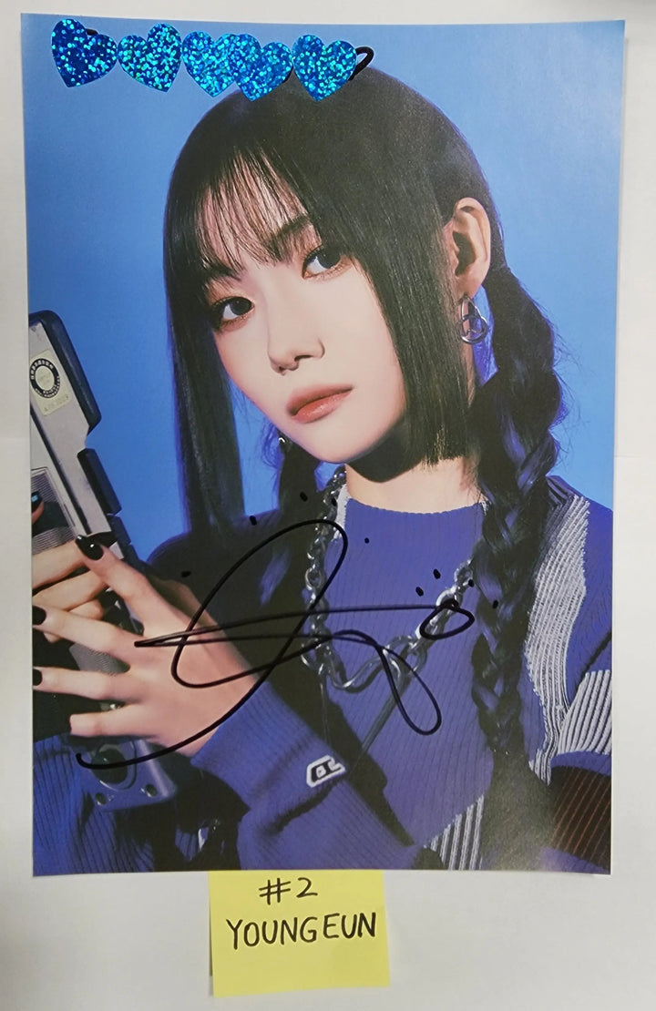 Kep1er “TroubleShooter” 3rd - A Cut Page From Fansign Event Album - HALLYUSUPERSTORE