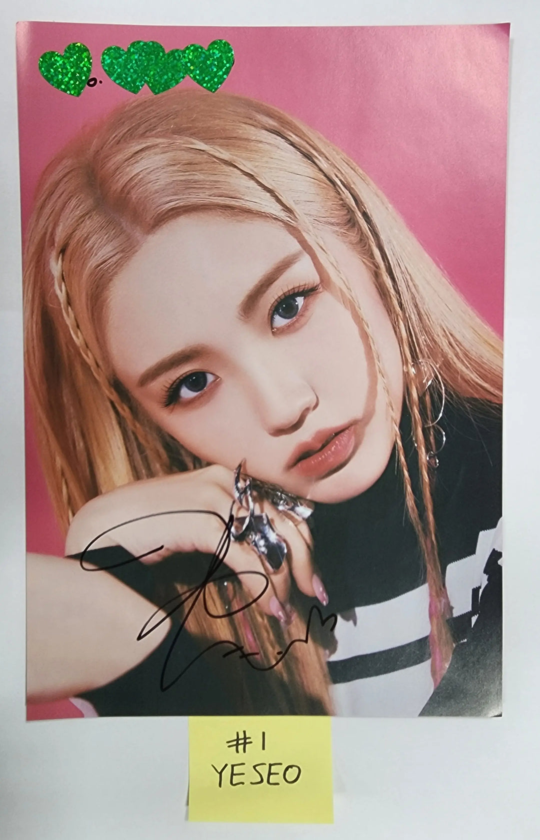 Kep1er “TroubleShooter” 3rd - A Cut Page From Fansign Event Album - HALLYUSUPERSTORE